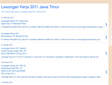 Tablet Screenshot of jatimjobinfo.blogspot.com