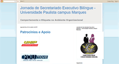 Desktop Screenshot of jornadasecretariado2011.blogspot.com