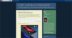 Desktop Screenshot of cadandme.blogspot.com