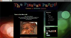 Desktop Screenshot of pizzazzpartypups.blogspot.com