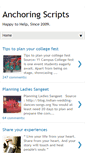 Mobile Screenshot of anchoringscripts.blogspot.com
