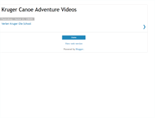 Tablet Screenshot of krugercanoesvideo.blogspot.com