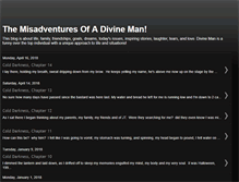 Tablet Screenshot of divinemanmisadventures.blogspot.com