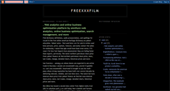 Desktop Screenshot of freexxxfilm.blogspot.com