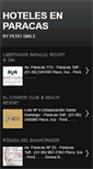 Mobile Screenshot of hotels-in-paracas-pisco.blogspot.com