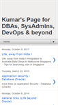 Mobile Screenshot of dbakumar.blogspot.com