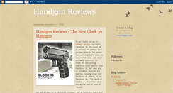 Desktop Screenshot of besthandgunreviews.blogspot.com