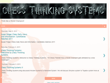 Tablet Screenshot of chessthinkingsystems2.blogspot.com