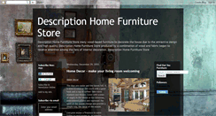 Desktop Screenshot of description-furniture.blogspot.com