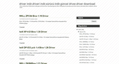Desktop Screenshot of driver-arsivi.blogspot.com