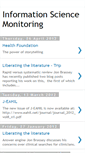 Mobile Screenshot of informationsciencemonitoring.blogspot.com