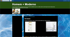 Desktop Screenshot of homemmaismoderno.blogspot.com