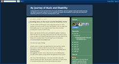 Desktop Screenshot of musicanddisability.blogspot.com