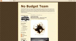 Desktop Screenshot of nobudgetteam.blogspot.com