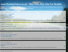 Tablet Screenshot of bedaleonline.blogspot.com