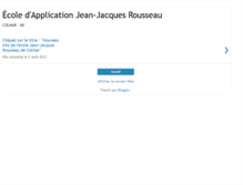 Tablet Screenshot of ecolerousseau.blogspot.com