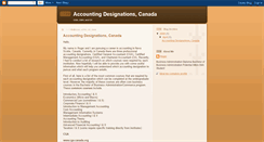 Desktop Screenshot of accountingdesignations.blogspot.com