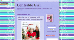 Desktop Screenshot of centsiblegirl.blogspot.com