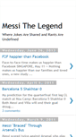 Mobile Screenshot of messilegend.blogspot.com
