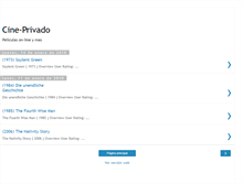 Tablet Screenshot of cine-privado.blogspot.com