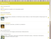 Tablet Screenshot of interiores-2-2011.blogspot.com