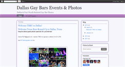 Desktop Screenshot of dallasgaybarsphotos.blogspot.com