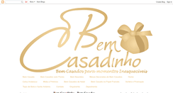 Desktop Screenshot of bem-casadinho.blogspot.com