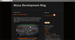 Desktop Screenshot of mixxxblog.blogspot.com