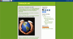 Desktop Screenshot of fundacaoabc.blogspot.com