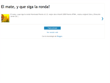 Tablet Screenshot of elmateyquesigalaronda.blogspot.com
