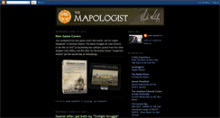 Desktop Screenshot of mapologist.blogspot.com