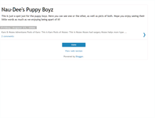 Tablet Screenshot of nau-deespuppyboyz.blogspot.com