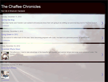 Tablet Screenshot of chaffeechronicles.blogspot.com