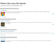 Tablet Screenshot of piedralibreparadosmamas.blogspot.com