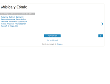 Tablet Screenshot of musicaycomic.blogspot.com