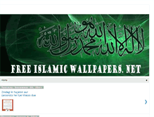 Tablet Screenshot of freeislamicwallpapers.blogspot.com