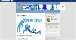 Desktop Screenshot of fitnessacademia.blogspot.com