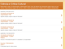 Tablet Screenshot of cienciaecriticacultural.blogspot.com