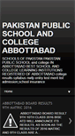 Mobile Screenshot of pakistanpublicschool.blogspot.com