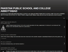 Tablet Screenshot of pakistanpublicschool.blogspot.com