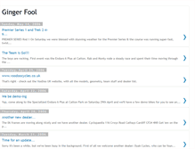 Tablet Screenshot of gingerfool.blogspot.com