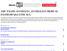 Tablet Screenshot of amcexams.blogspot.com
