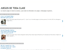 Tablet Screenshot of juegosdetodaclase.blogspot.com