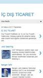 Mobile Screenshot of icdisticaret.blogspot.com