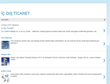 Tablet Screenshot of icdisticaret.blogspot.com
