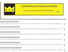 Tablet Screenshot of 3dinteractivemovies.blogspot.com