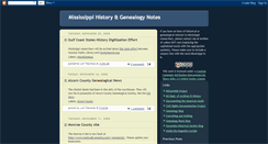Desktop Screenshot of msgenealogy.blogspot.com
