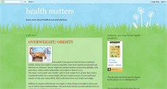 Desktop Screenshot of enycan01-healthmatters.blogspot.com