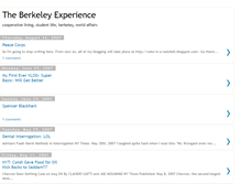 Tablet Screenshot of berkeleyexperience.blogspot.com