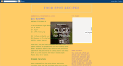 Desktop Screenshot of dvrecipes.blogspot.com